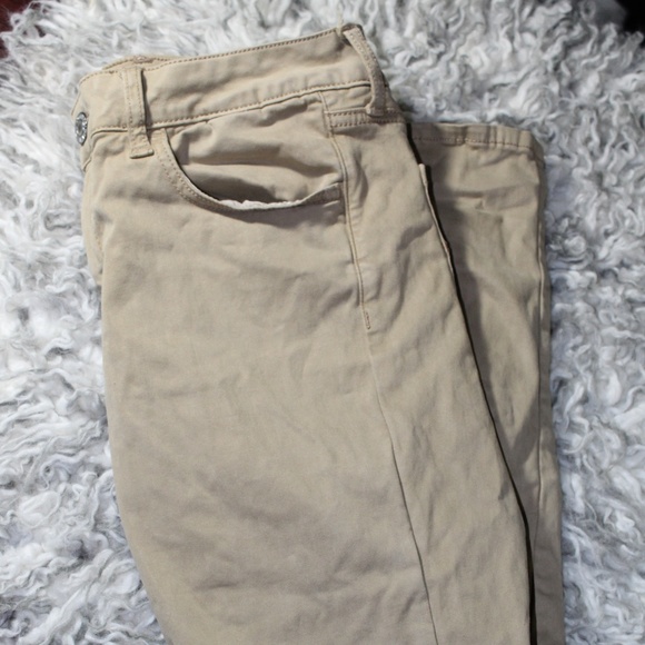 American Eagle Outfitters Pants - AE Khaki Super Super Stretch X Jegging